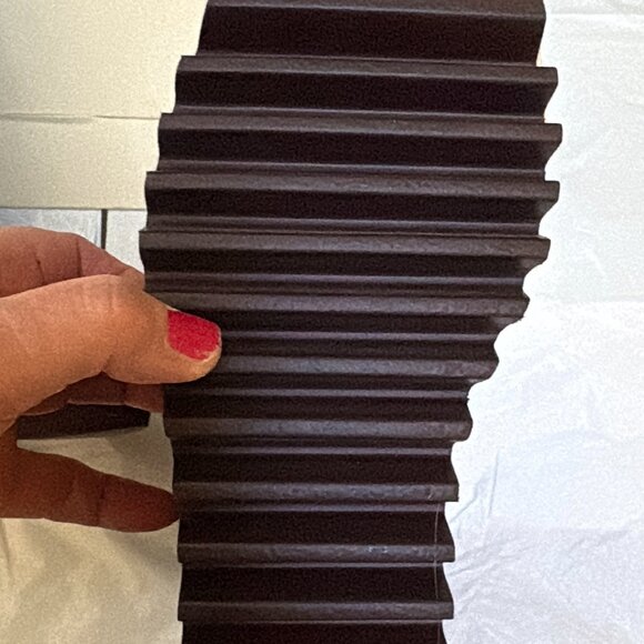 Palomitas Paloma Barcelo Boots Wedge Booties Sz 38EU/37.5US Real Fur Decor - Picture 5 of 13